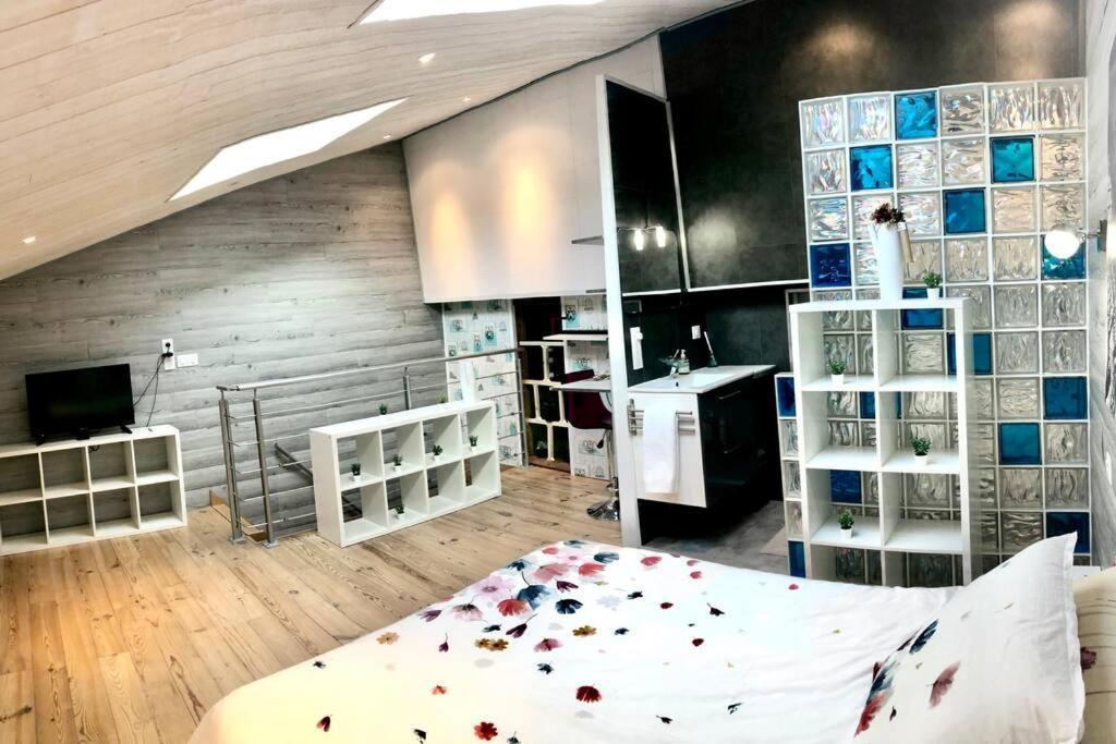 Duplex Atypique 20' De Toulouse Daire Leguevin Dış mekan fotoğraf